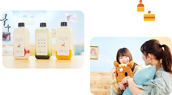 UMAJO SPOTでお茶休憩