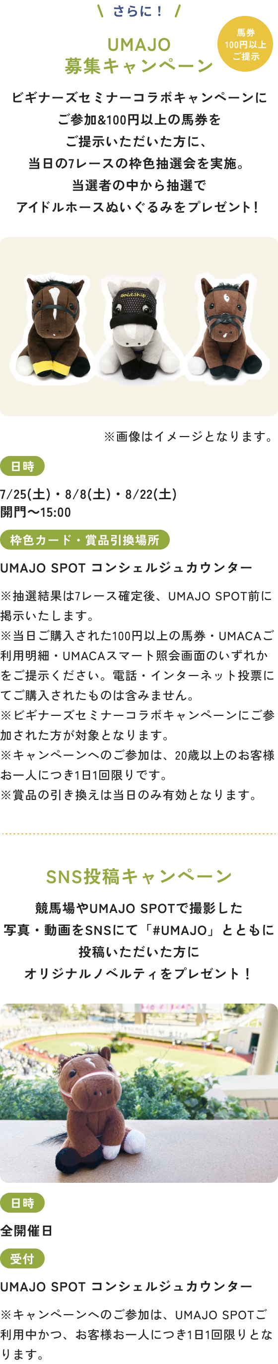 SNS投稿キャンペーン