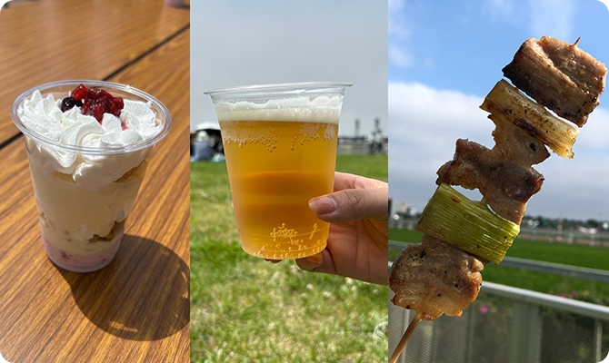 風の広場には、大人気グルメが集結！