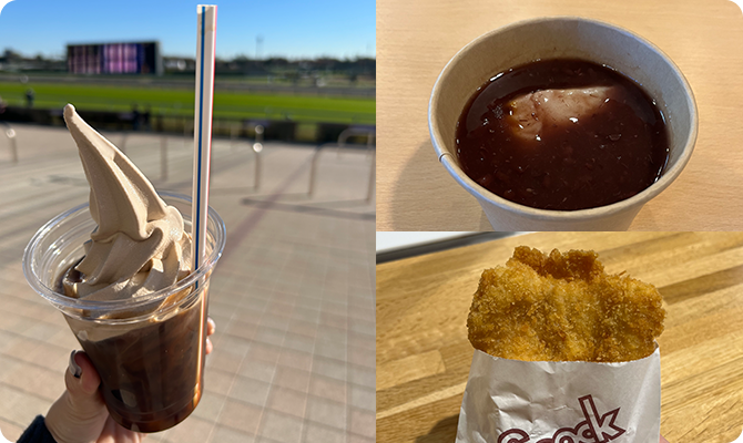 中山競馬場ならではの名物グルメたち