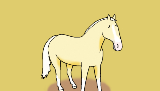 この世には黄金の馬がいるウソ？ホント？