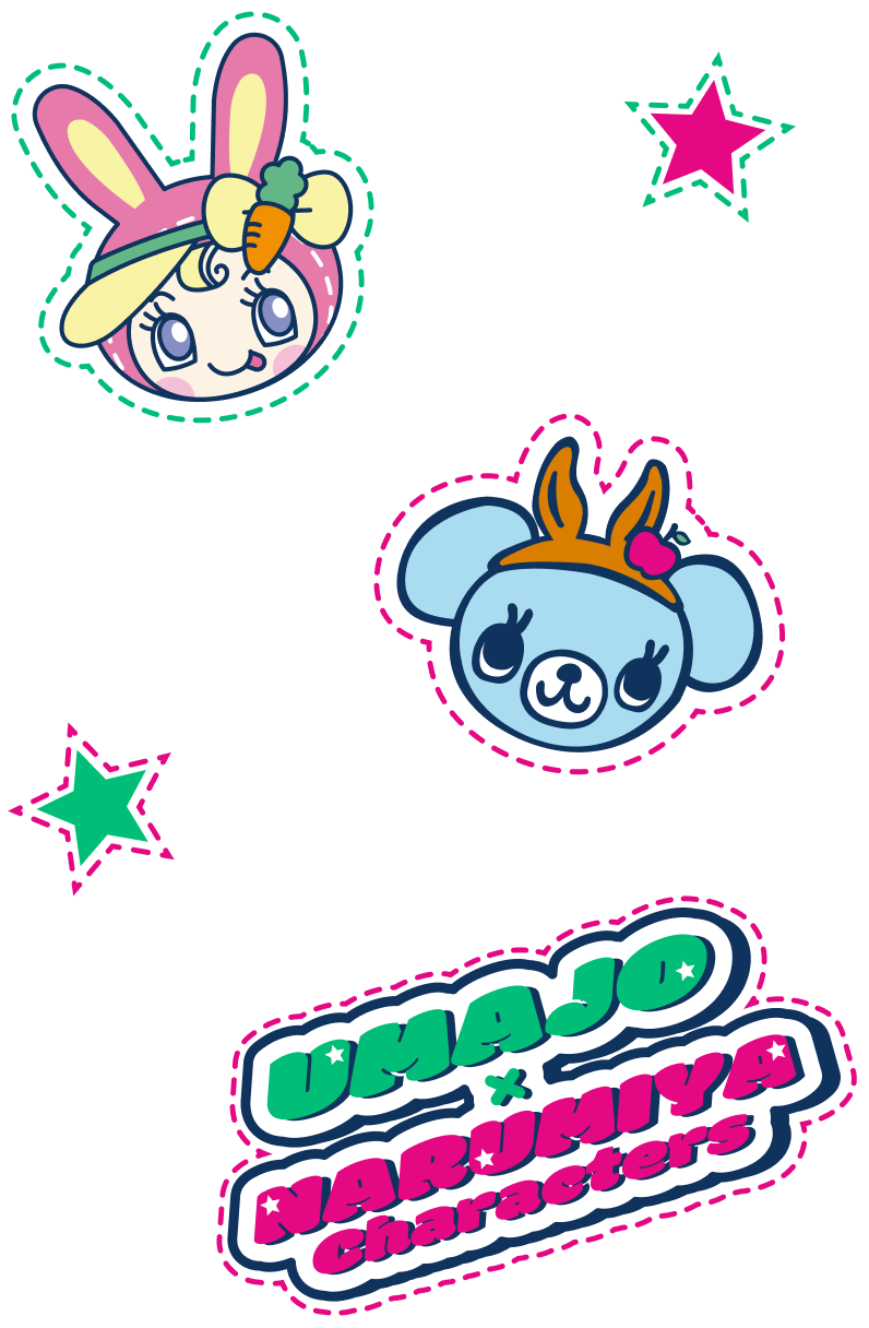 UMAJO x NARUMIYA Characters